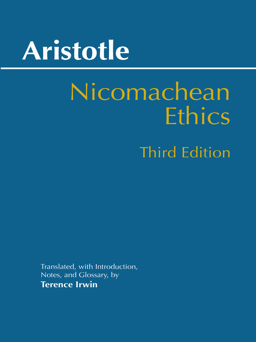 Title details for Nicomachean Ethics by Aristotle - Available